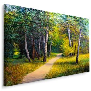 Plátno Cesta V Březovém Lese Varianta: 90x60