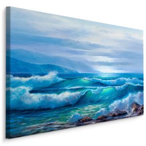 Plátno Rozbouřené Mořské Vlny Varianta: 30x20