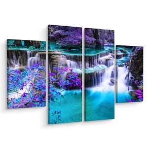 Vícedílné plátno Vodopád Huay Mae Khamin Varianta: 150x200