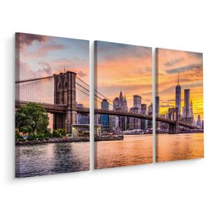 Vícedílné plátno New York City Panoramatická Krajina Varianta: 100x150