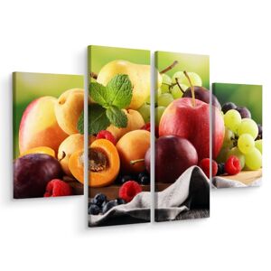 MyBestHome BOX Vícedílné plátno Čerstvé Letní Ovoce Varianta: 120x160