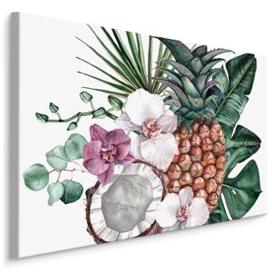 MyBestHome BOX Plátno Tropické Ovoce A Orchideje Varianta: 30x20