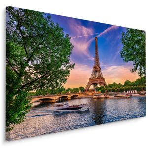 Plátno Pohled Na Seinu A Eiffelovu Věž Varianta: 30x20