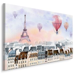 Plátno Balóny Nad Paříží Varianta: 30x20
