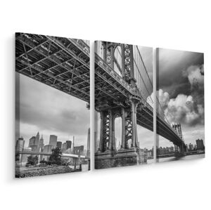 Vícedílné plátno Manhattan Bridge V New Yorku Varianta: 100x150