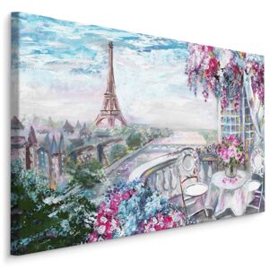 Plátno Pohled Na Eiffelovu Věž Varianta: 30x20
