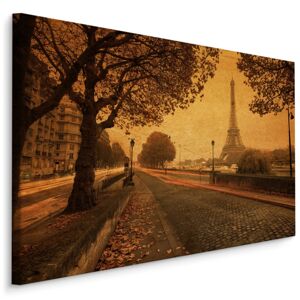 Plátno Vintage Ulice Paříže Varianta: 30x20
