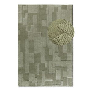 Zelený ručně tkaný vlněný koberec 80x150 cm Wilhelmine – Villeroy&Boch