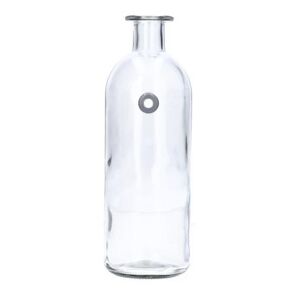 DUIF Skleněná váza láhev WALLFLOWER 20,5cm