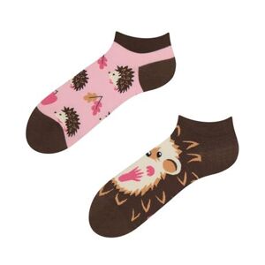 DEDOLES Kotníkové veselé ponožky ježek 35-38