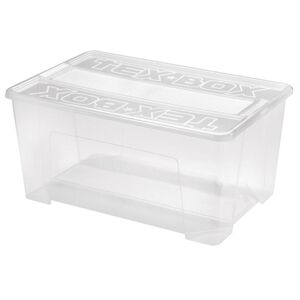 Heidrun Plastový úložný box s víkem TexBox 48l
