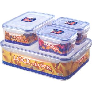 LOCK&LOCK Dóza na potraviny LOCK sada 4ks