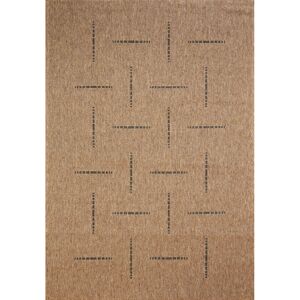 Spoltex Kusový koberec Floorlux coffee/black 20008, 60 x 110 cm