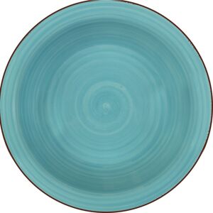 Lamart LT9094 keramický hluboký talíř Happy, pr. 21,5  cm, modrá