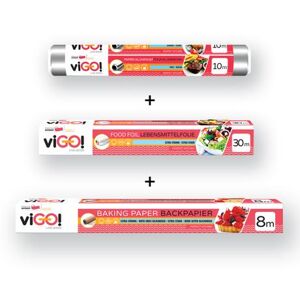 VIGO Set ViGO!alobal + pečící papír + potravinová fólie