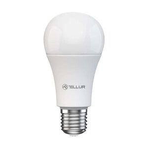 Tellur WiFi Smart žárovka E27, 9 W, RGB bílé provedení, teplá bílá, stmívač