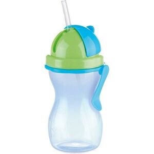 TESCOMA dětská láhev s brčkem BAMBINI 300 ml, zelená, modrá