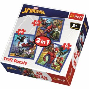 Trefl Puzzle Spiderman 3v1 20, 36, 50 dílků