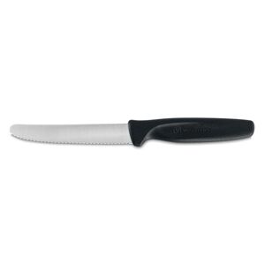 VICTORINOX Univerzální nůž wüsthof 10cm vroubkované ostří, černý