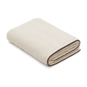 Béžový froté bavlněný ručník 50x90 cm Sinami – Kave Home