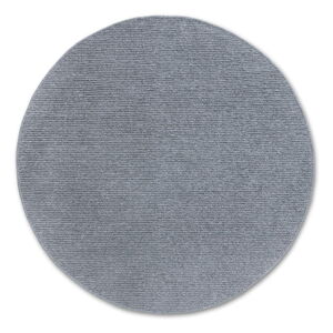 Šedý ručně tkaný vlněný kulatý koberec ø 160 cm Francois – Villeroy&Boch