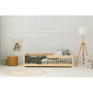 Dětská postel z borovicového dřeva v přírodní barvě 70x160 cm Mila CPW – Adeko