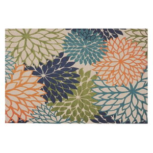 Pratelný koberec s příměsí bavlny 100x150 cm Geo Flowers – Conceptum Hypnose